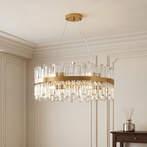 Inch modern gold crystal - 24,