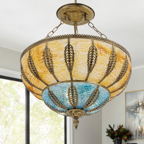 Antique bohemia chandelier - antique,